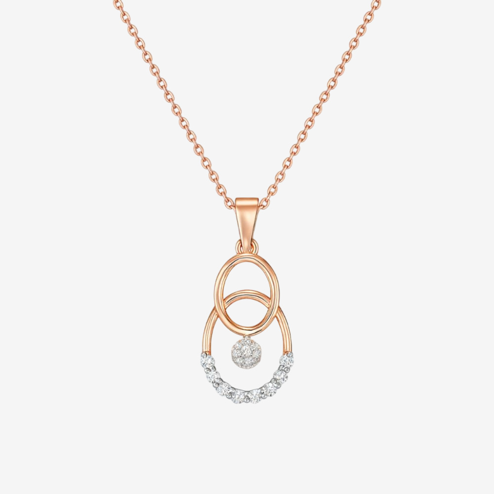 Rose Gold Heart Pendant